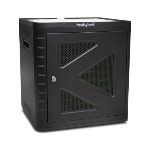 KENSINGTON K67862EU ARMADIETTO DI RICARICA E SINCRONIZZAZIONE UNIVERSALE PER TABLET MAX 10 TABLET VENTOLA INTEGRATA COLORE NERO